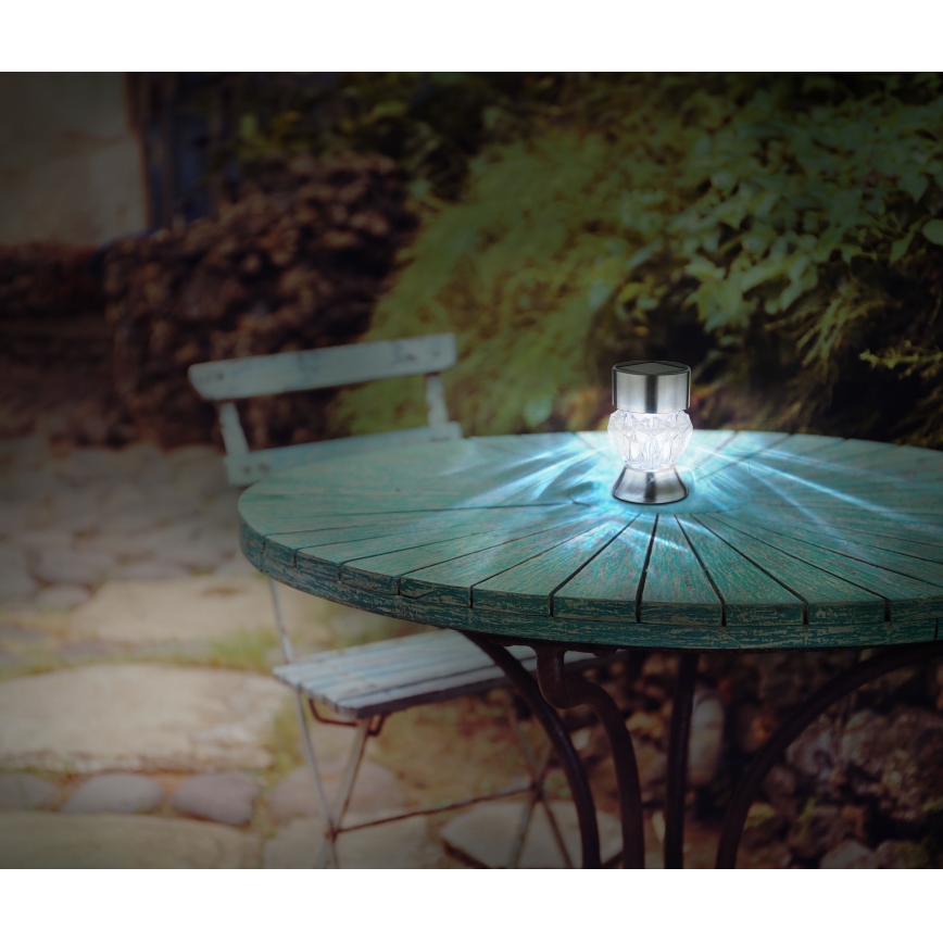 Globo - LED RGBW Світильник на сонячній батареї 2в1 LED/0,06W/3V IP44