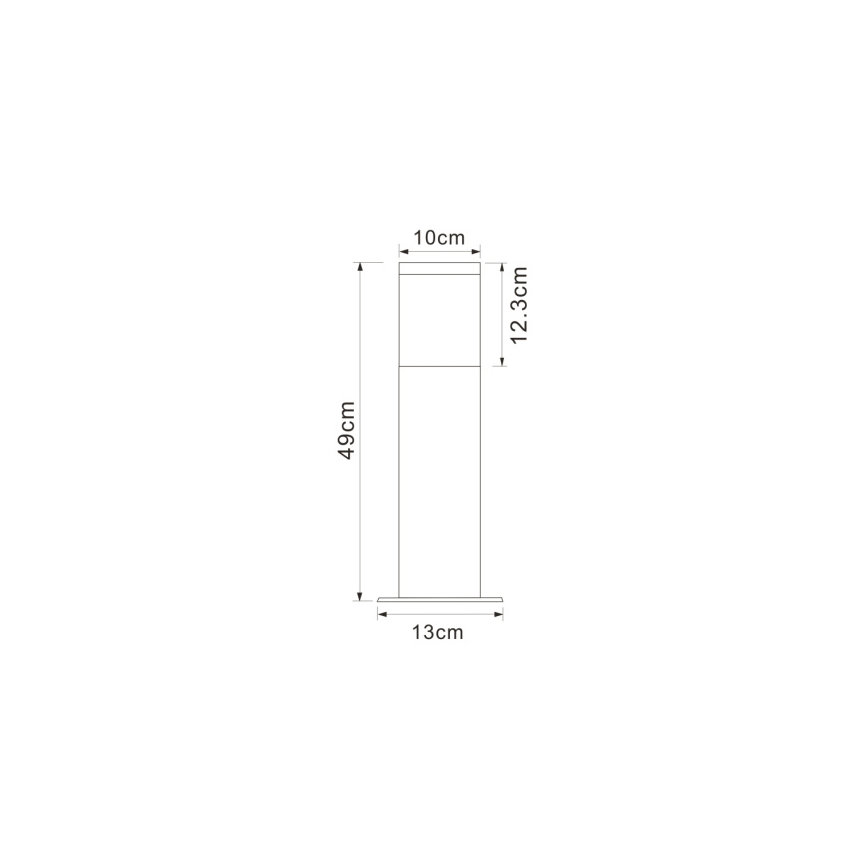 Globo 34019S1 - Уличная лампа LALLI 1xE27/60W/230V IP44