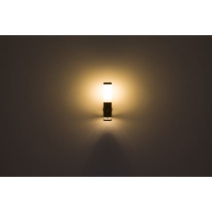 Globo - Уличный настенный светильник с датчиком 1xE27/15W/230V IP44