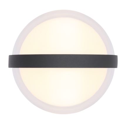 Globo - Уличный светодиодный настенный светильник LED/12W/230V IP54 черный