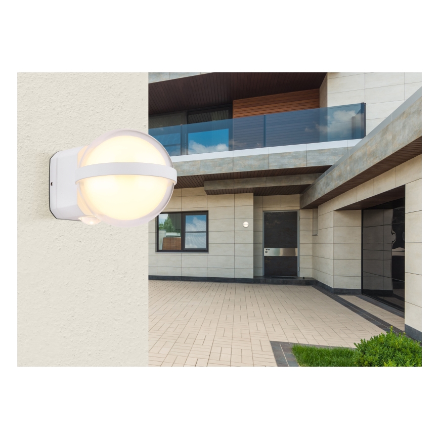 Globo - Уличный светодиодный настенный светильник LED/12W/230V IP54 белый