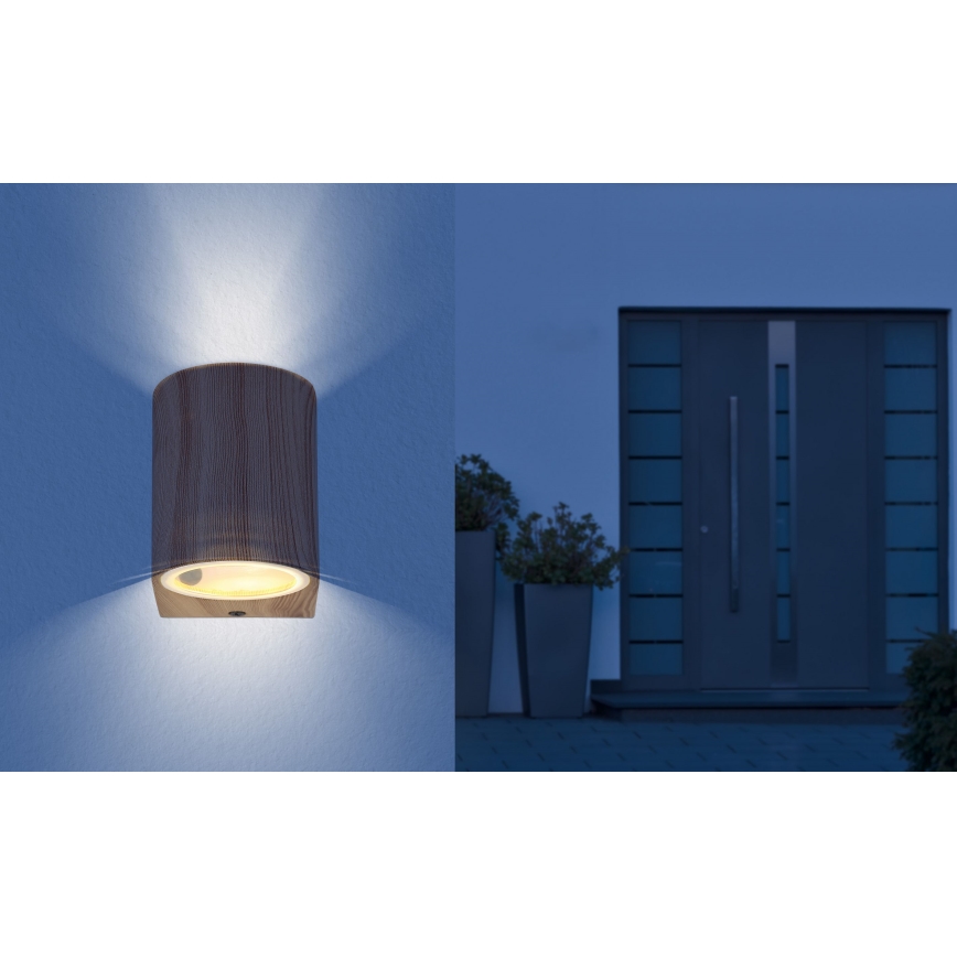 Globo - Уличный настенный светильник 1xGU10/35W/230V IP44