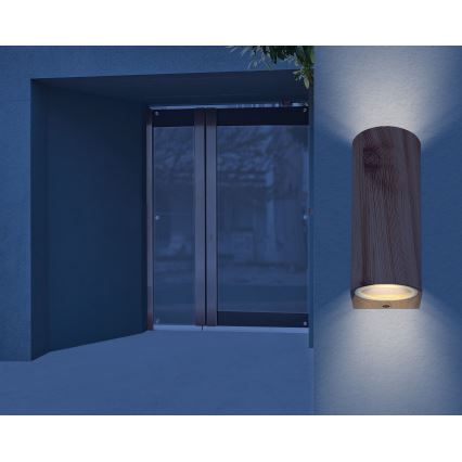 Globo - Уличный настенный светильник 2xGU10/35W/230V IP44