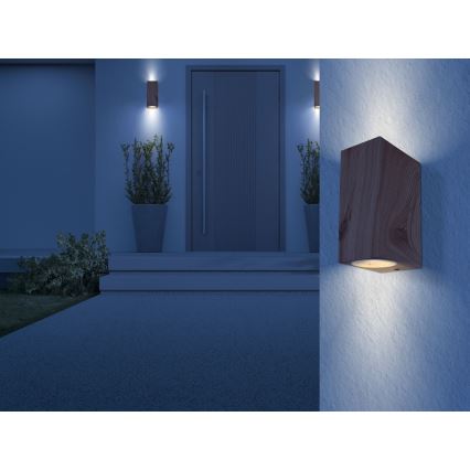 Globo - Уличный настенный светильник 2xGU10/35W/230V IP44