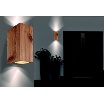 Globo - Вуличний настінний світильник 2xGU10/35W/230V IP44