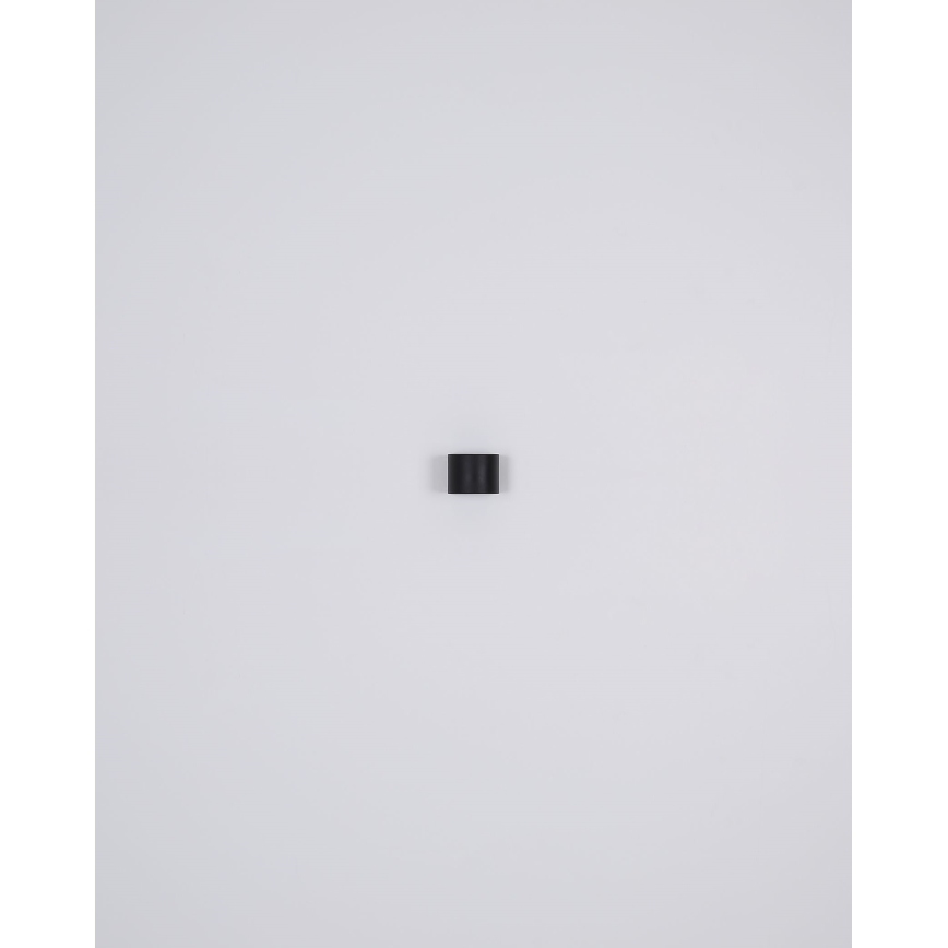 Globo - Уличный светодиодный настенный светильник 2xLED/3W/230V IP44 черный