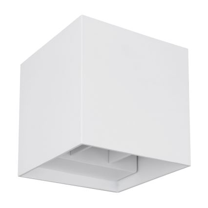 Globo - Вуличний світлодіодний настінний світильник 2xLED/3W/230V IP44 білий