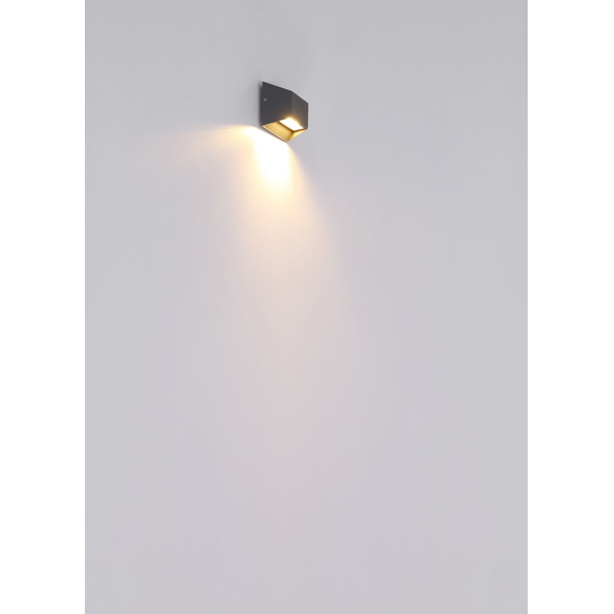 Globo - Вуличний світлодіодний настінний світильник LED/7W/230V IP54 антрацит