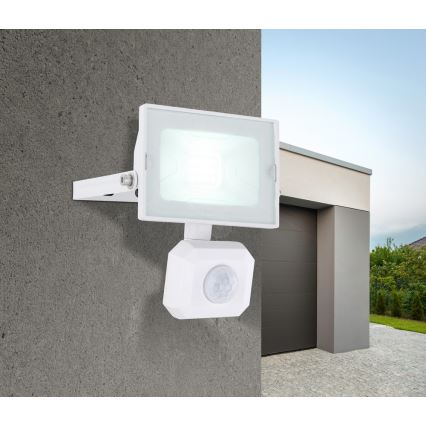 Globo - Светодиодный прожектор с датчиком LED/10W/230V IP44