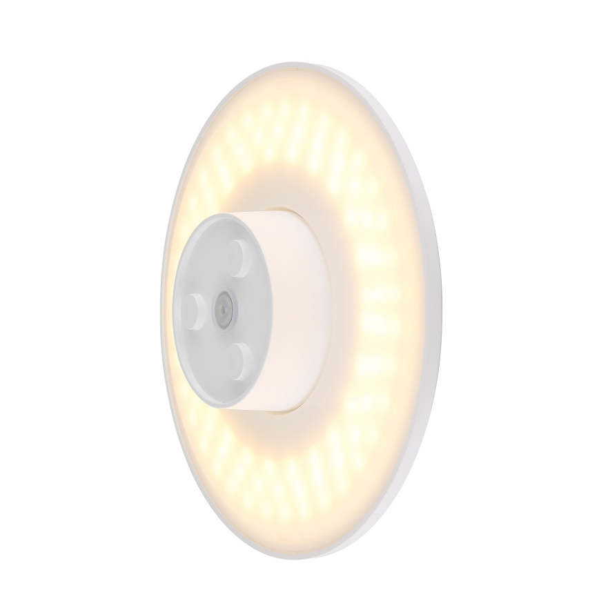Globo - Уличный светодиодный настенный светильник LED/15W/230V 3000/4000/6000K диаметр 25,2 см IP44 белый