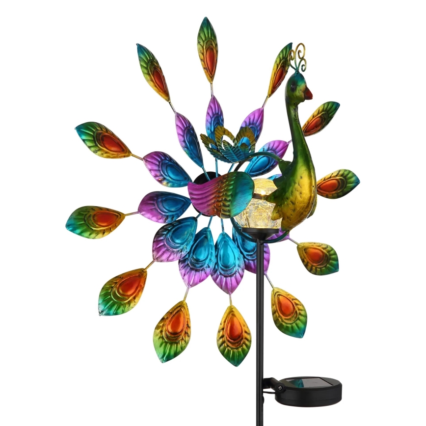 Globo - Светодиодное украшение на солнечной батарее LED/0,06W/3V IP44 300 mAh павлин