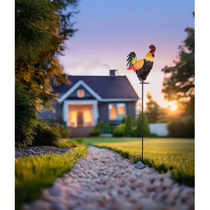 Globo - LED На сонячній батареї прикраса LED/0,02W/3V IP44 півень