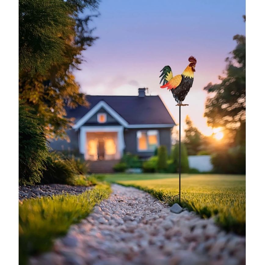 Globo - Светодиодное украшение на солнечной батарее LED/0,02W/3V IP44 петух
