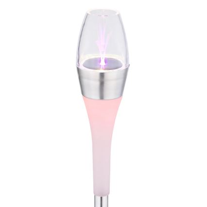 Globo - Світильник на сонячній батареї LED RGB 2xLED/0,06W/3V IP44 400 mAh