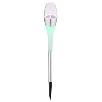 Globo - Світлодіодний RGB світильник на сонячній батареї 2xLED/0,06W/3V IP44