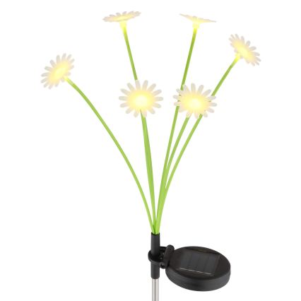 Globo - сонячний LED-світильник 6xLED/3V IP44 600 mAh квітка