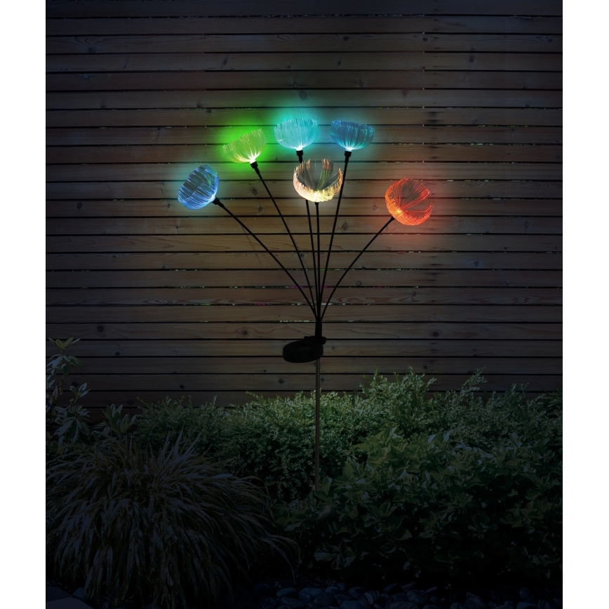 Globo - LED RGB солнечный светильник 6xLED/1,2V IP44 300 mAh