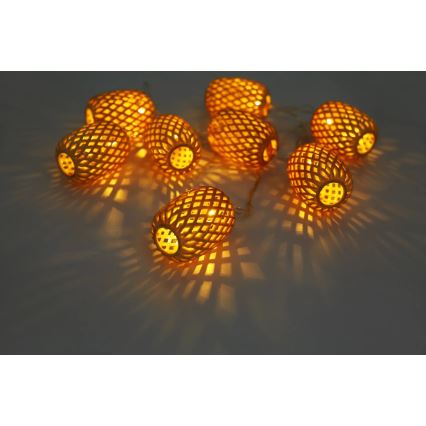 Globo - Світлодіодний сонячний ланцюг LED/0,06W/3V 650 см IP44 400 мАг