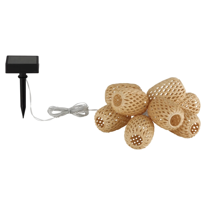 Globo - Світлодіодний сонячний ланцюг LED/0,06W/3V 650 см IP44 400 мАг