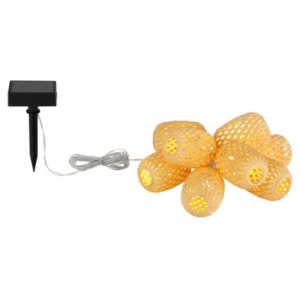 Globo - Светодиодная гирлянда на солнечной батарее LED/0,06W/3V 650 см IP44 400 mAh