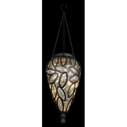 Globo - Светодиодный светильник на солнечной батарее LED/0,9W/3,2V IP44 200 mAh прозрачный