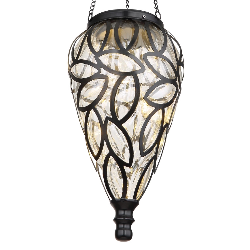 Globo - Світлодіодний світильник на сонячній батареї LED/0,9W/3,2V IP44 200 mAh прозорий