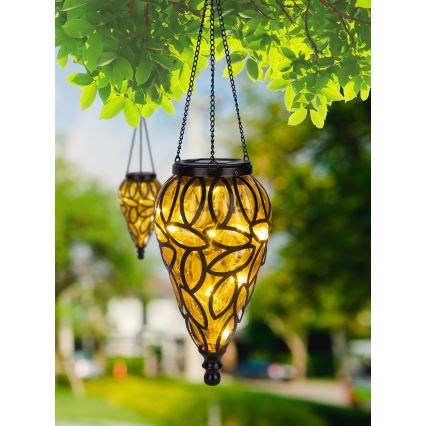 Globo - Светодиодный светильник на солнечной батарее LED/0,9W/3,2V IP44 желтый