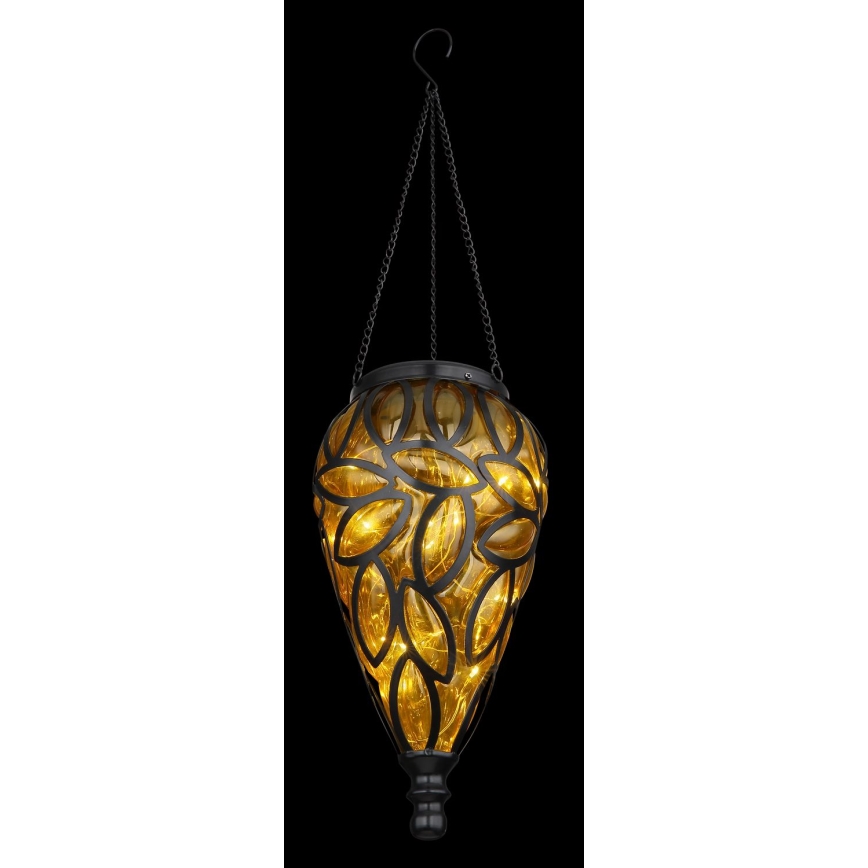 Globo - Світлодіодний світильник на сонячній батареї LED/0,9W/3,2V IP44 жовтий