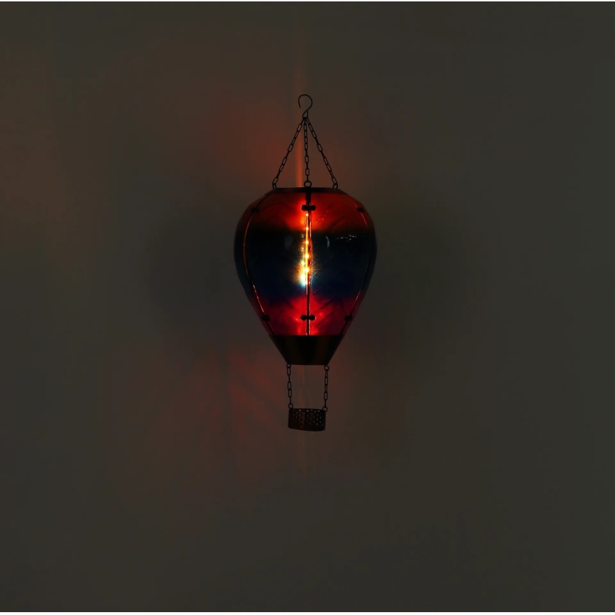 Globo - LED Підвісна прикраса на сонячній батареї 24xLED/0,2W/3V IP44 літаюча куля
