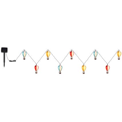 Globo - LED Гірлянда на сонячній батареї 9xLED/0,06W/3V 390 см IP44