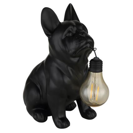 Globo - LED сонячний світильник LED/3V IP44 300 mAh чорний пес