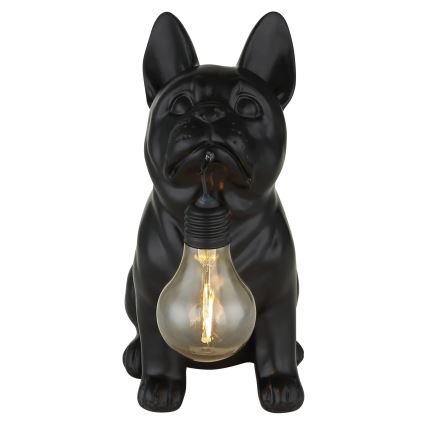 Globo - светодиодный солнечный светильник LED/3V IP44 300 mAh чёрный пёс