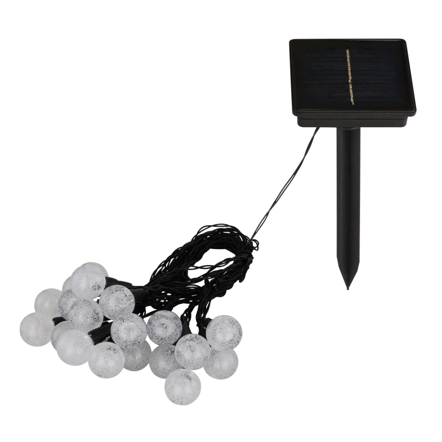 Globo - Светодиодная RGB-гирлянда на солнечной батарее 20xLED/0,06W/3V 770 см IP44