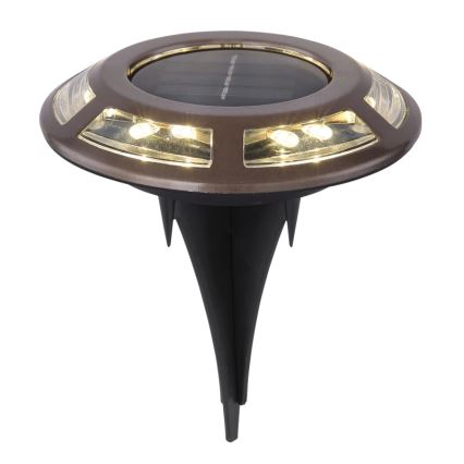 Globo - НАБОР 2x Светодиодный светильник на солнечной батарее LED/0,72W/3V 3200K IP44 300 mAh
