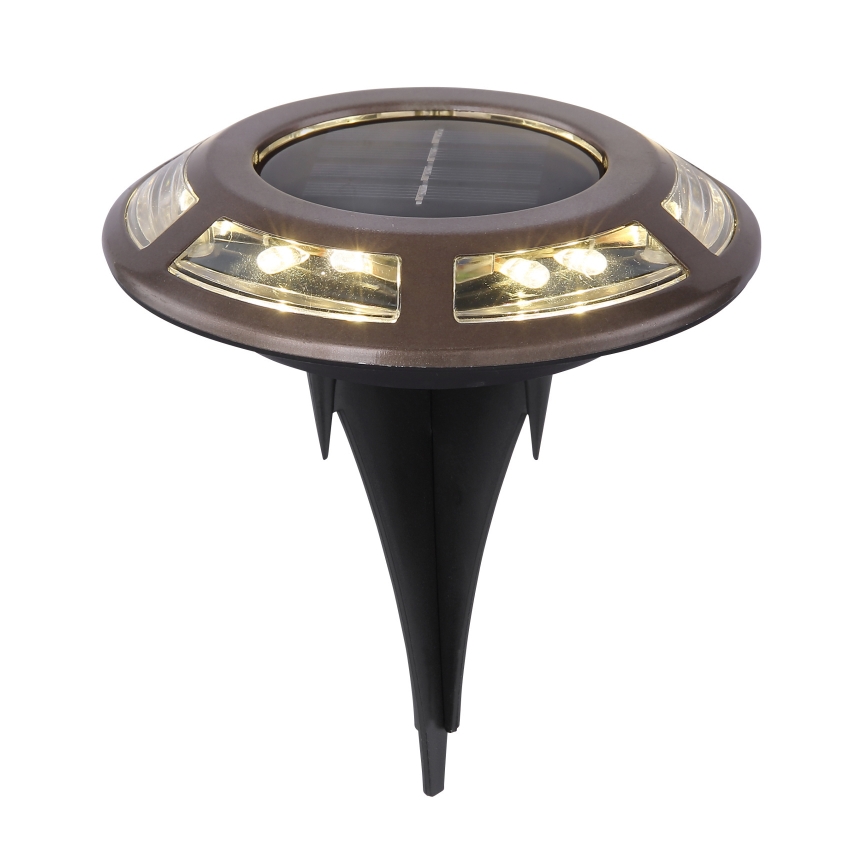 Globo - НАБОР 2x Светодиодный светильник на солнечной батарее LED/0,72W/3V 3200K IP44 300 mAh