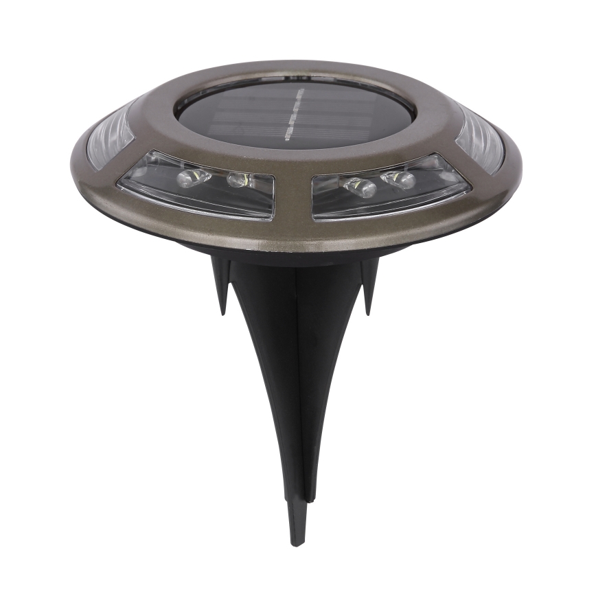 Globo - НАБОР 2x Светодиодный светильник на солнечной батарее LED/0,72W/3V 3200K IP44 300 mAh
