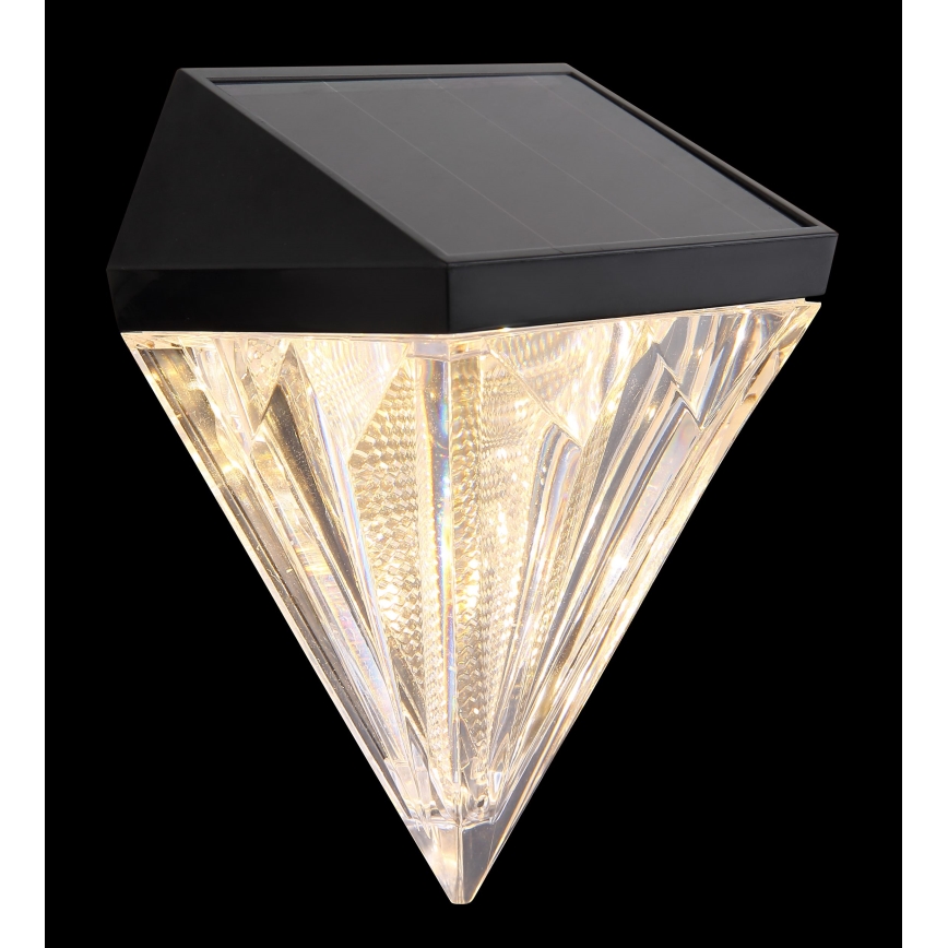 Globo - НАБОР 2x Светодиодный настенный светильник на солнечной батарее LED/0,5W/3V IP44 600 mAh