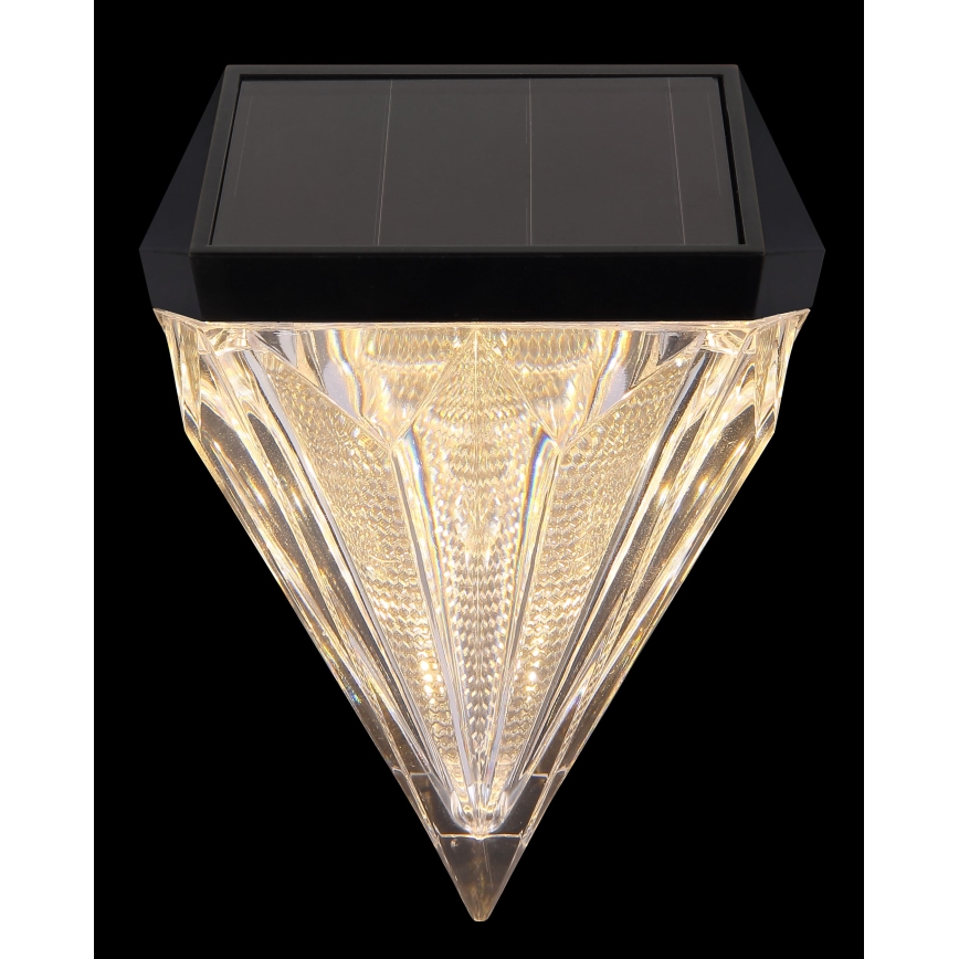 Globo - НАБОР 2x Светодиодный настенный светильник на солнечной батарее LED/0,5W/3V IP44 600 mAh