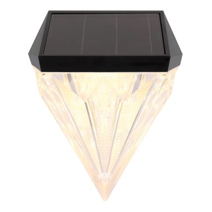 Globo - НАБОР 2x Светодиодный настенный светильник на солнечной батарее LED/0,5W/3V IP44 600 mAh