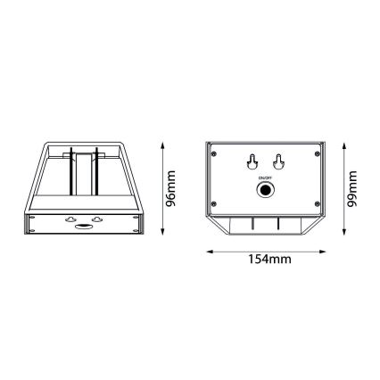 Globo - Светодиодный светильник на солнечной батарее LED/6W/3,2V 3000K IP54 1300 mAh