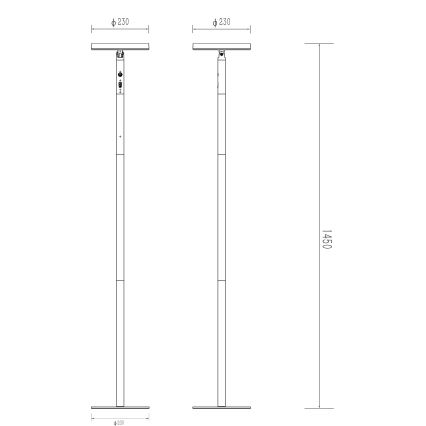 Globo - Світлодіодна сонячна лампа LED/6W/3,7V IP54 4400 mAh