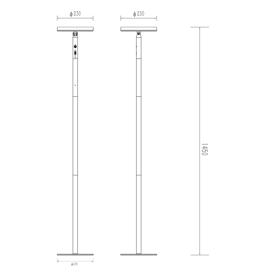 Globo - Светодиодный светильник на солнечной батарее LED/6W/3,7V IP54