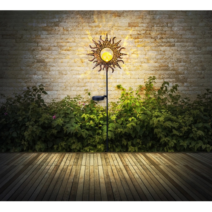 Globo - LED сонячний світильник LED/3,2V IP44 300 mAh сонце