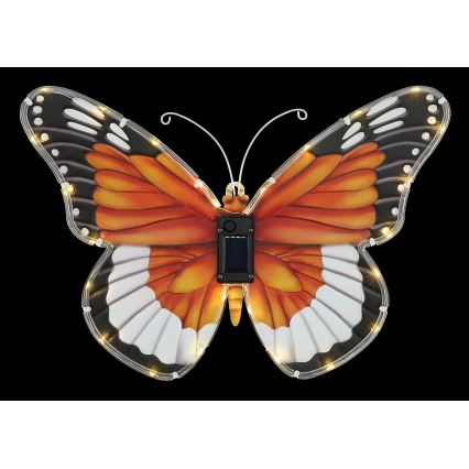 Globo - LED солнечный светильник LED/3V IP44 200 mAh бабочка