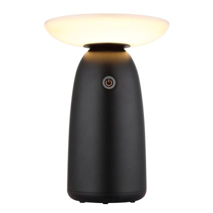 Globo - Светодиодная сенсорная лампа на солнечной батарее с регулированием яркости LED/10W/3,7V IP54 3600 mAh черный