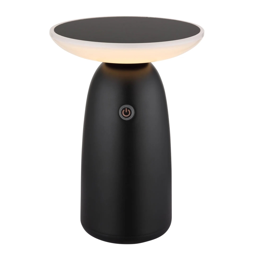 Globo - Светодиодная сенсорная лампа на солнечной батарее с регулированием яркости LED/10W/3,7V IP54 3600 mAh черный