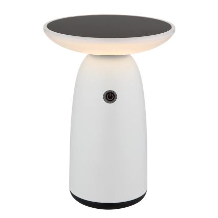 Globo - LED Сенсорна лампа з регулюванням яскравості на сонячній батареї LED/10W/230V IP54 білий