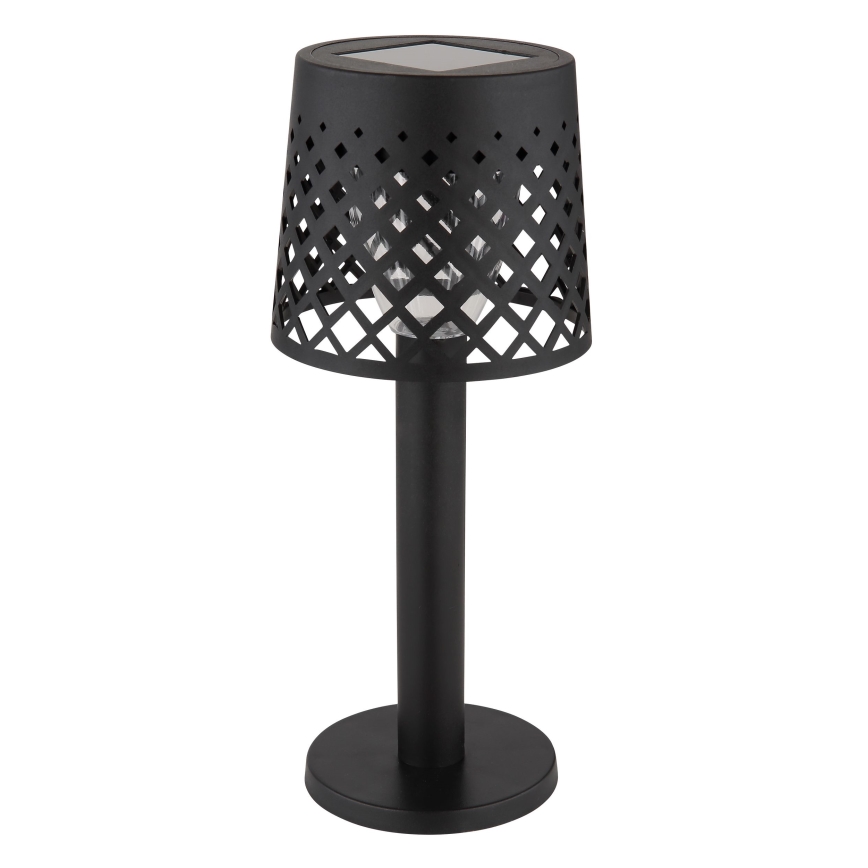 Globo - Світлодіодний світильник на сонячній батареї LED/0,06W/3,2V 3000K IP44 чорний