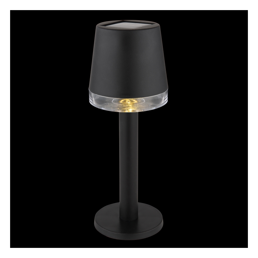 Globo - Світлодіодний світильник на сонячній батареї LED/0,5W/3,2V 3000K IP44 чорний
