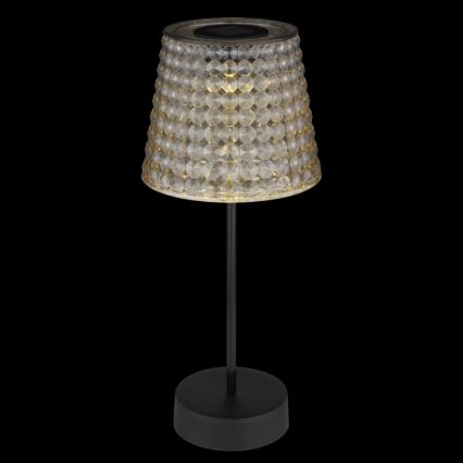 Globo 36634-2S - НАБІР 2x Світлодіодний світильник на сонячній батареї SOLAR LED/0,06W/3V IP44 40 mAh сірий